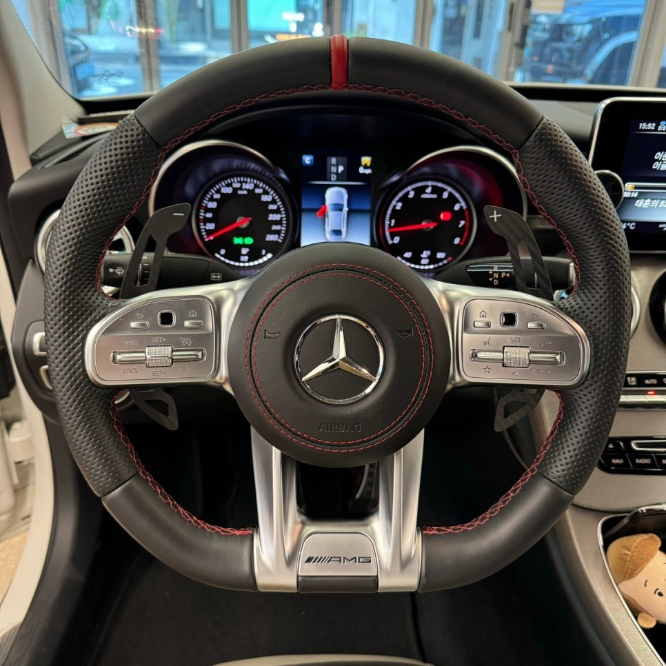 벤츠 W205 C200 마그네틱패들쉬프트 시공