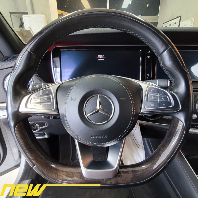 [올인게러지] 벤츠w222 s클래스 s63amg ,벤츠신형핸들, 후기형개조 amg핸들,신형amg핸들,페이스리프트