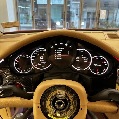 포르쉐 970 파나메라 디지털계기판 시공 완료 모드 별 색다른 드라이빙이 가능합니다 / 서울 용산 도원동