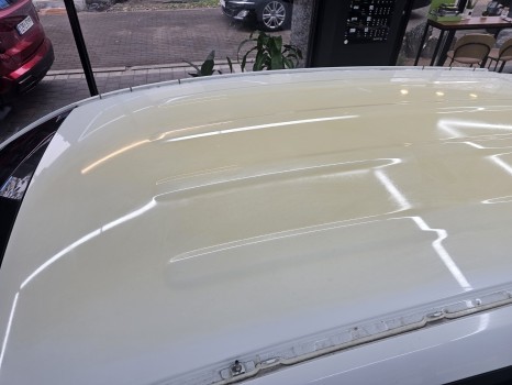 올뉴투싼  일산 고양 고양시 원당 원흥 식사동 행신 향동 루프스킨 제거 후 블랙 ppf 시공 + 썬팅 반사필름 재시공 / 고양 삼송, 일산