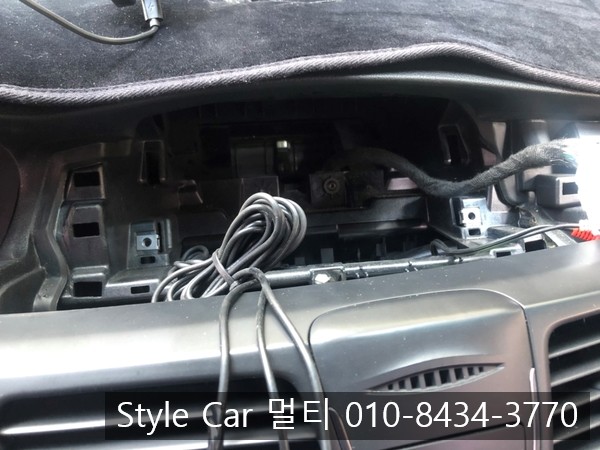 인천 만수동 네비게이션 교체시공 (뉴SM5 네비매립시공후기)