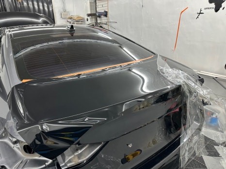 춘천전체랩핑 - 제네시스 DH (G80) 고광택전체랩핑 - 킹드레스 / 춘천시 후평동