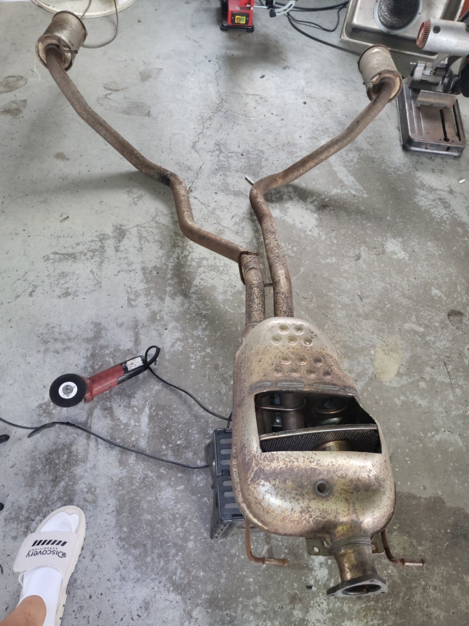 디스커버리 순정소음기 수리 완벽하게 완료 / 화성 반정로