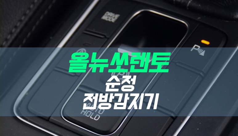 대구 올뉴쏘렌토 순정 전방감지기 / 전방 주차 보조 시스템 PAS 튜닝 / 대구 북구, 구미, 경산