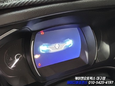 대구 QM6 계기판 르노 부팅 로고 작업 / 대구 북구 노원동