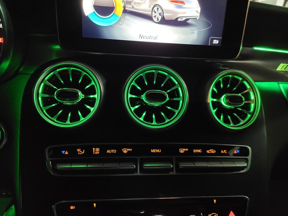 벤츠C클래스 쿠페 송풍구엠비언트. 가격과 품질 자신있습니다 / 인천 서구