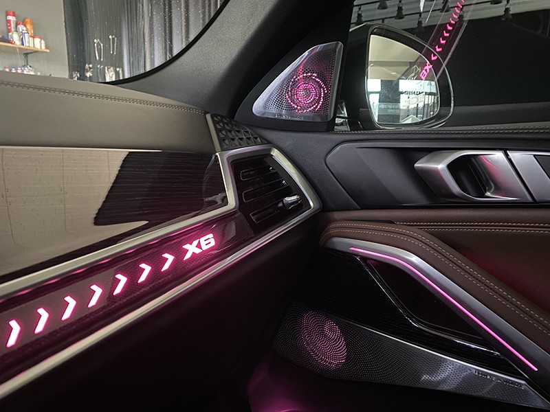 감성 라이트 업그레이드, BMW X6  회오리 엠비언트 시공기 / 인천 서구