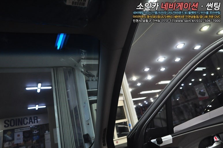 인천 산타페TM 선팅도 력셔리하게~ 브이쿨 썬팅필름시공