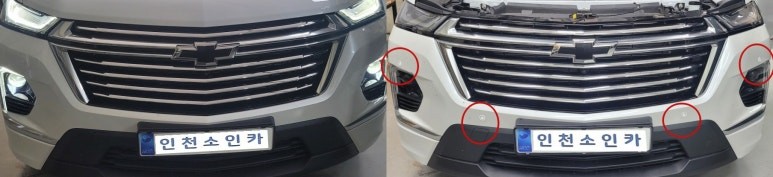 트래버스 전방센서 시공_인천