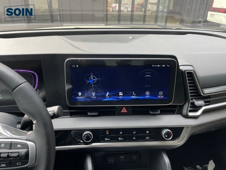 스포티지 NQ5 네비장착 안드로이드올인원 카나로 xplus 후방카메라