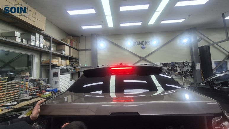 무쏘 Q300 KGM순정 쿠페탑 장착시공_인천소인카