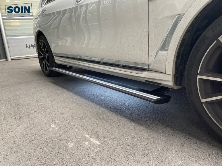BMW X7 전동 사이드스텝 자동발판 태경오토