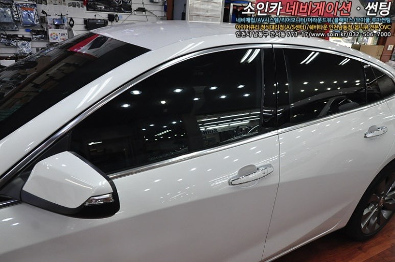 올뉴말리부 썬팅? 열차단,스타일 한방에 브이쿨이답!