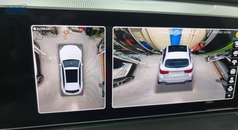 벤츠 EQC400 고화질 3D 서라운드뷰 순정터치 PAS 연동