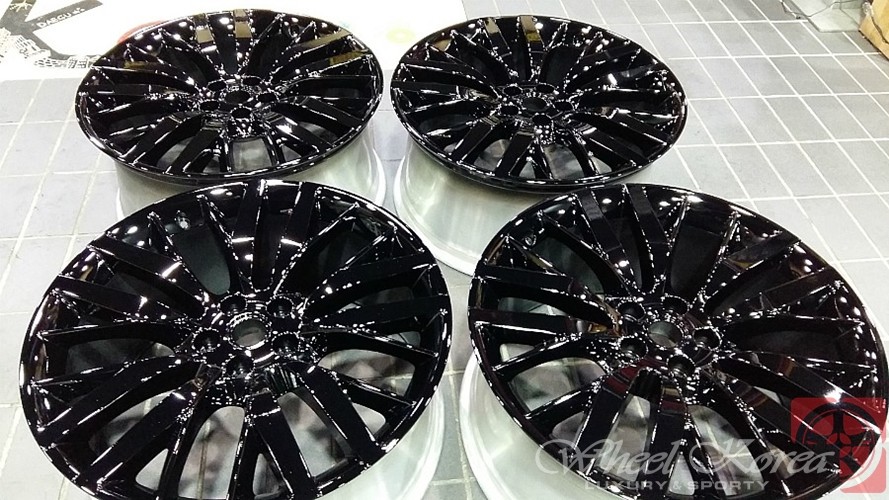 피렐리타이어 대구휠복원 휠수리 전문점 휠코리아 - 레인지로버 도색작업 / 대구 구미