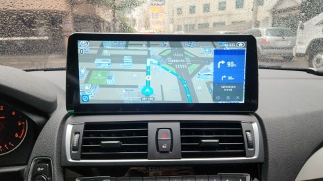bmw 118d F20 순정모니터 탈거후 카인원 안드로이드 올인원 장착 / 인천, 부평, 부천