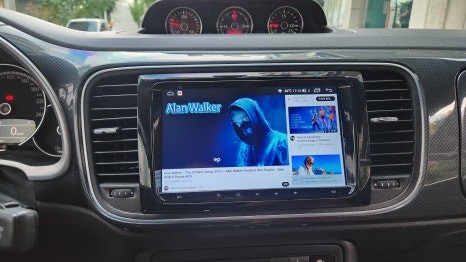 폭스바겐 더 비틀 안드로이드올인원 후방카메라 장착으로 편리하게 사용하기~~ / 인천, 부평, 부천