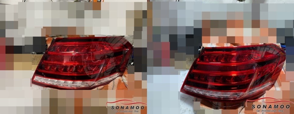 인천 벤츠 W212 E클래스 테일램 프 수리 / 인천, 부평, 부천