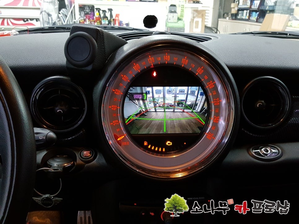 미니쿠퍼2.5세대 후방 카메라 장착 / 인천, 부평, 부천