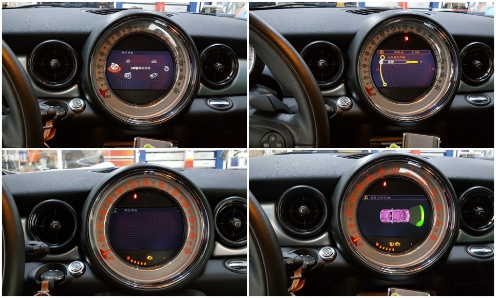 미니 쿠퍼 후방카메라 장착 / 인천, 부평, 부천