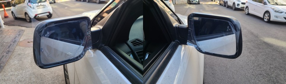 익스플로러 안보이는 사각지대 안전을 위한 전용 광각미러 장착 / 인천, 부평, 부천