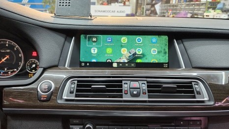 인천 BMW 7시리즈 F01 애플 카플레이 안드로이드 오토 장착 / 인천, 부평, 부천
