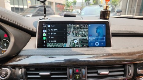 인천 bmw x6 f16 안드로이드 오토 애플 카플레이 장착 / 인천, 부평, 부천