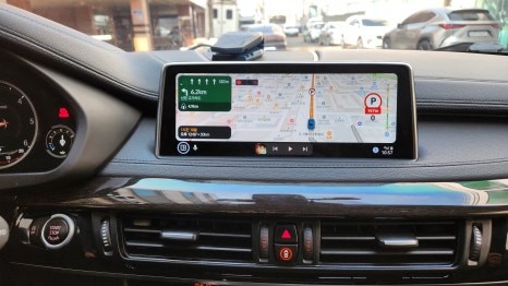 BMW X6 F16 애플 무선 카플레이 안드로이드 오토 장착 / 인천, 부평, 부천