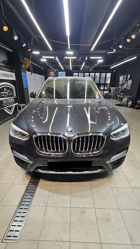 석회물 제거 및  복원 !!/ BMW X3  정밀광택/수원 영통 광교 / 프리미엄 디테일링 센터/ 153디테일링