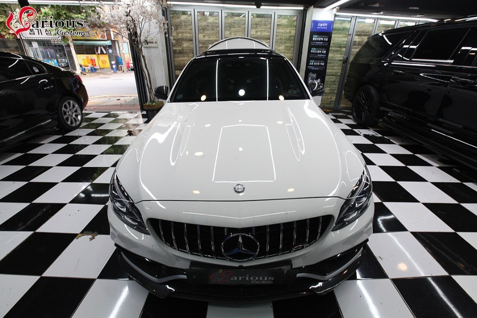 벤츠 c63amg의 기본 옵션, 핸들열선+후석 열선시트