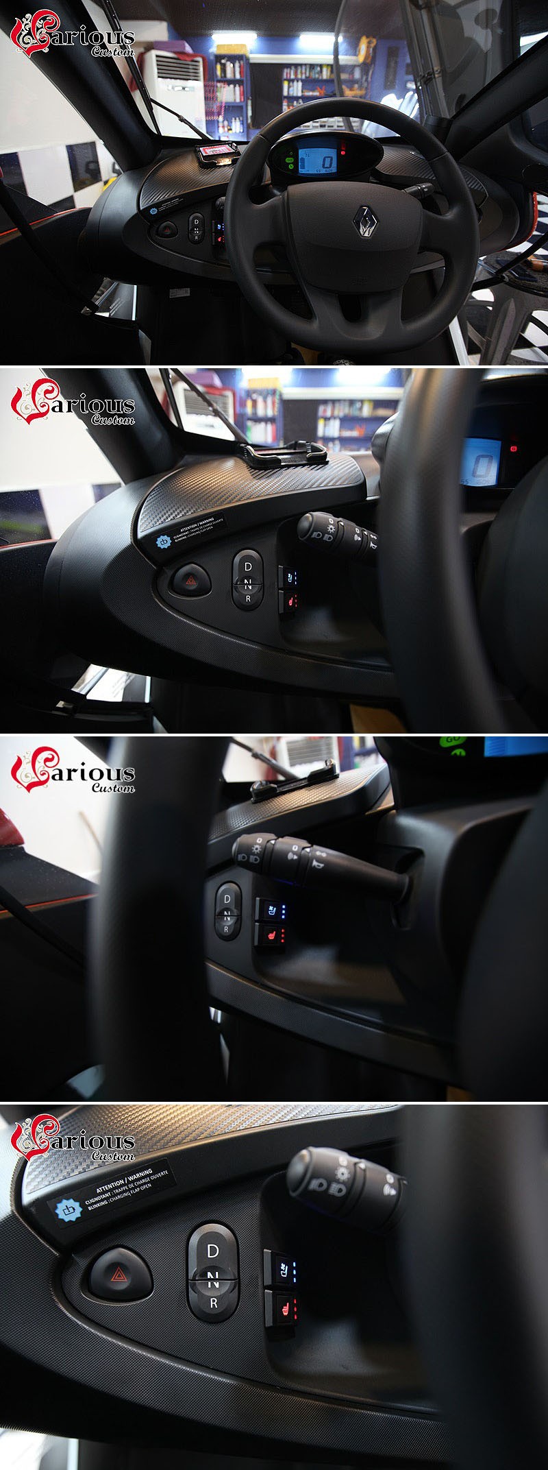 베리어스커스텀에서 만든 내부까지 완벽한 전기차 트위지 튜닝 / 김포 | 오늘의카 - 튜닝,정비 시공후기 모음 앱