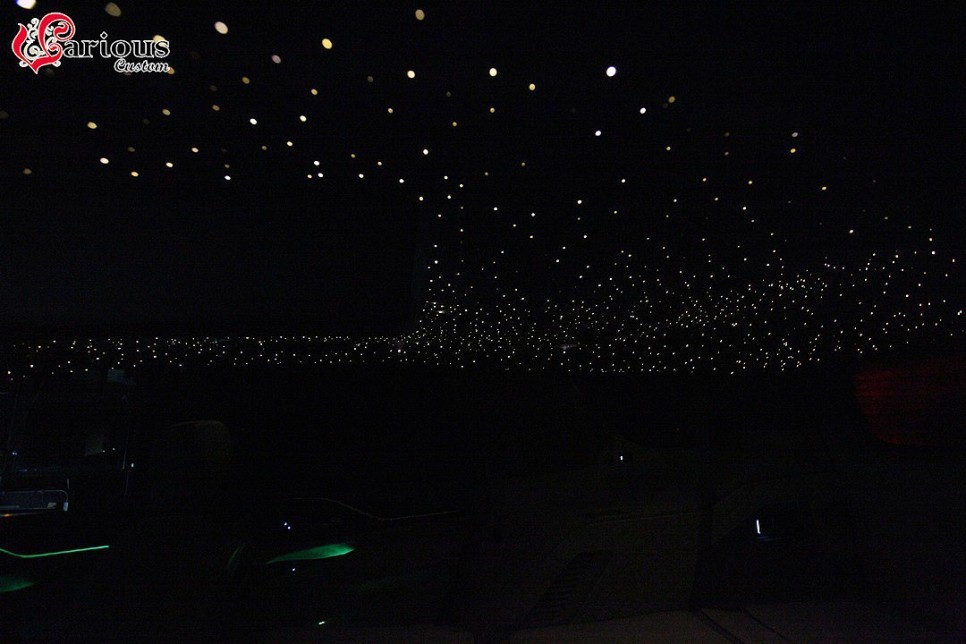 에스컬레이드 워크인 스위치,천장 스타 라이트, 루프 엠비언트 +스피커 무드등 시공 / 김포