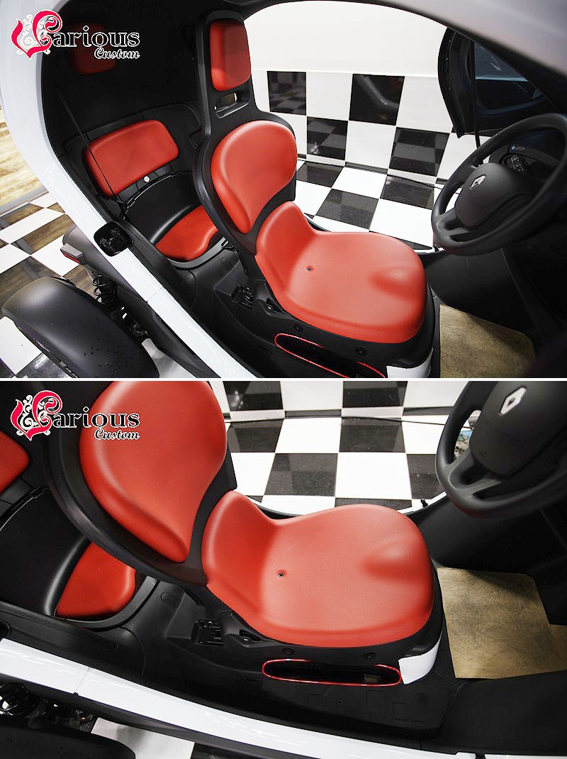 베리어스커스텀에서 만든 내부까지 완벽한 전기차 트위지 튜닝 / 김포 | 오늘의카 - 튜닝,정비 시공후기 모음 앱