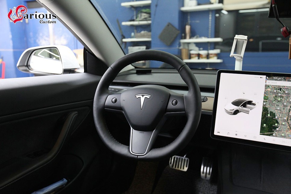 테슬라 모델3 운전자가 원하는 1순위 편의 장치. 핸들열선 / 김포