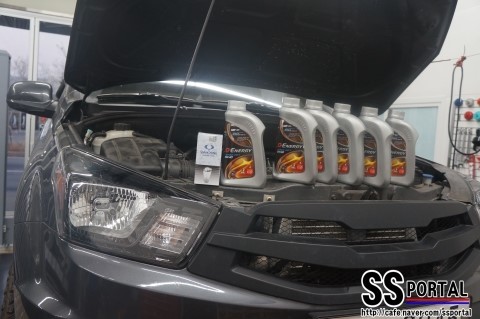 [차종] 코란도스포츠  [작업내용] 엔진오일5W-40교환및 필터교체 / 평택, 안성, 오산