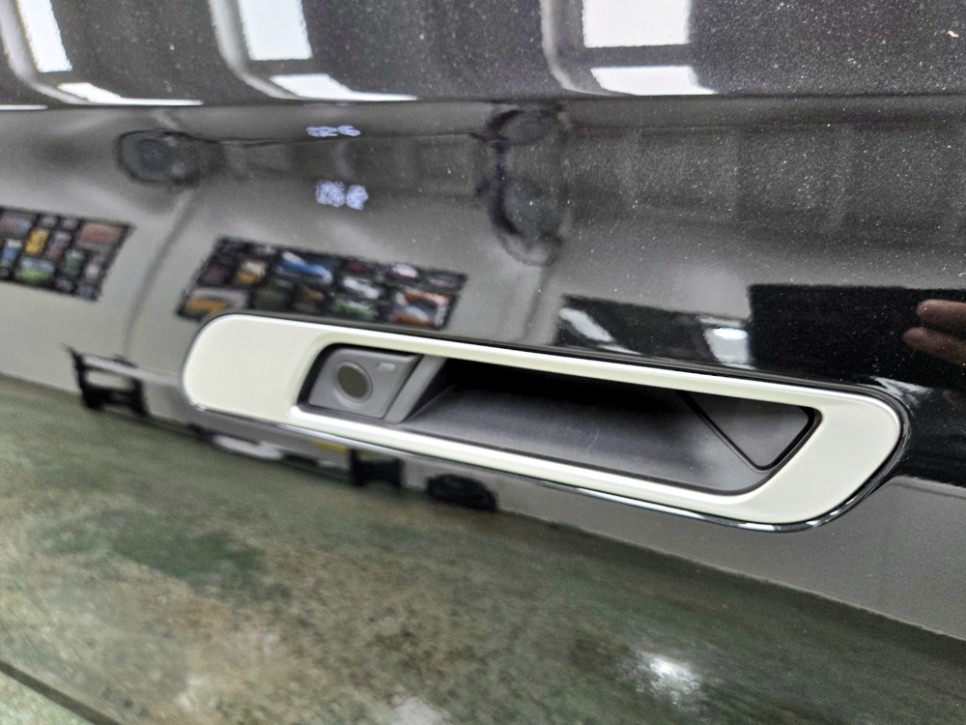 BMW 740i 크롬 딜리트/ 크롬 죽이기 / 성남 랩핑 / 분당 랩핑 / 판교 랩핑 / 스탠스 ( STANCE )