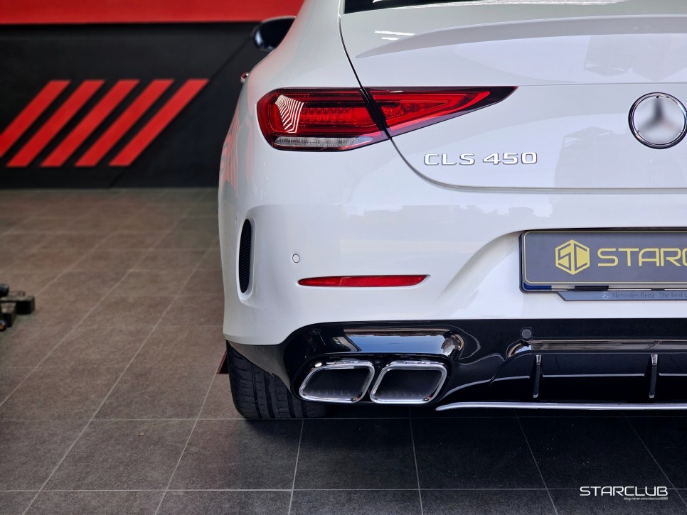 벤츠 CLS450 AMG 후면부 익스테리어 업그레이드 튜닝!