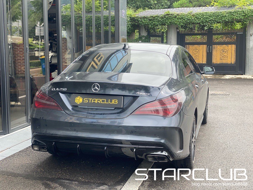 벤츠 C117 CLA 바디킷 CLA45 AMG 디퓨저 머플러 팁 / 수원, 부천, 부평, 인천