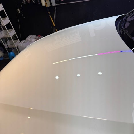 장마철 인기상품! 유막제거와 유리발수코팅 디테일링세차 패키지 시공기