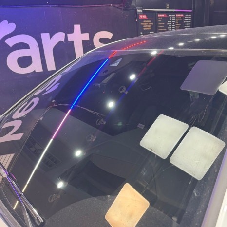 장마철 인기상품! 유막제거와 유리발수코팅 디테일링세차 패키지 시공기