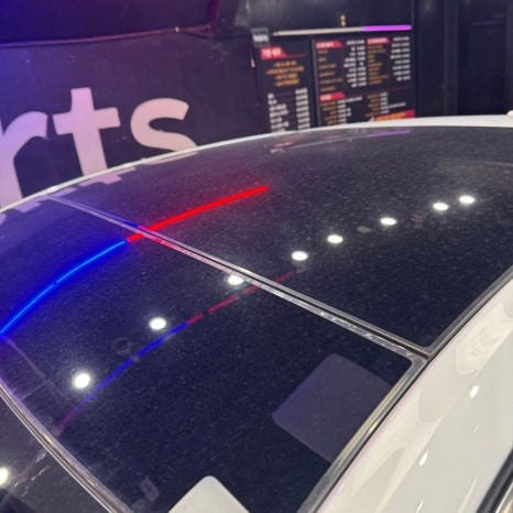 장마철 인기상품! 유막제거와 유리발수코팅 디테일링세차 패키지 시공기