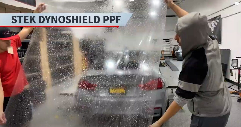 리얼카본 이기에 더 필요한 PPF, BMW M4 카본루프PPF STEK DYNOshield 시공 / 성남시 수정구 오야동