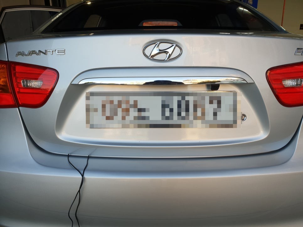 아반떼HD 후방카메라 / 충남 천안