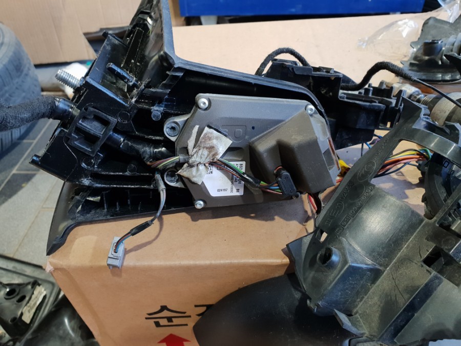 볼보 xc90 사이드미러 교체 / 충남 천안