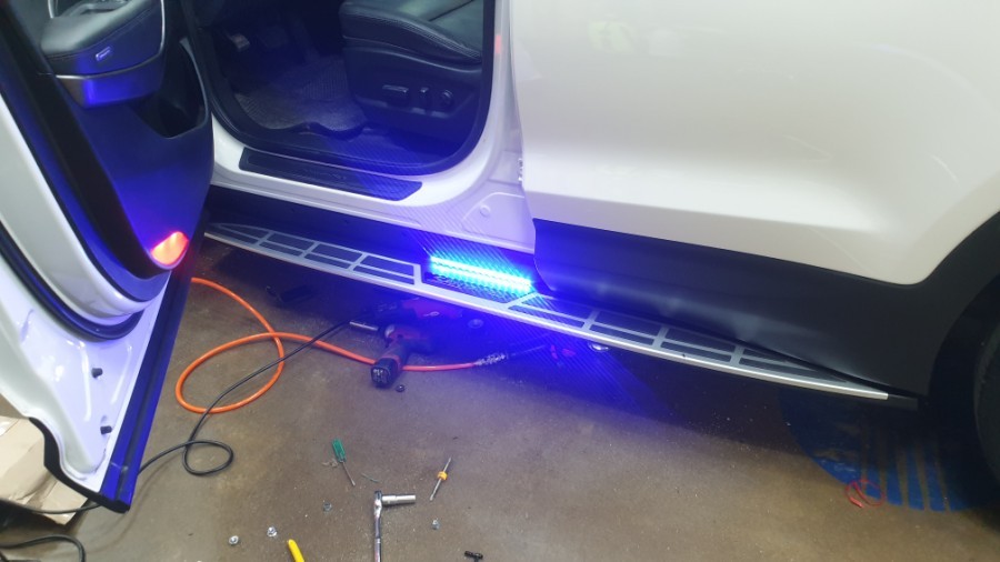 싼타페dm 사이드스텝 / 충남 천안