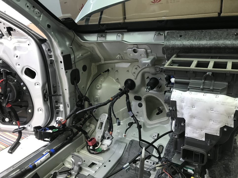 올뉴K7 대시보드방음 / 충남 천안