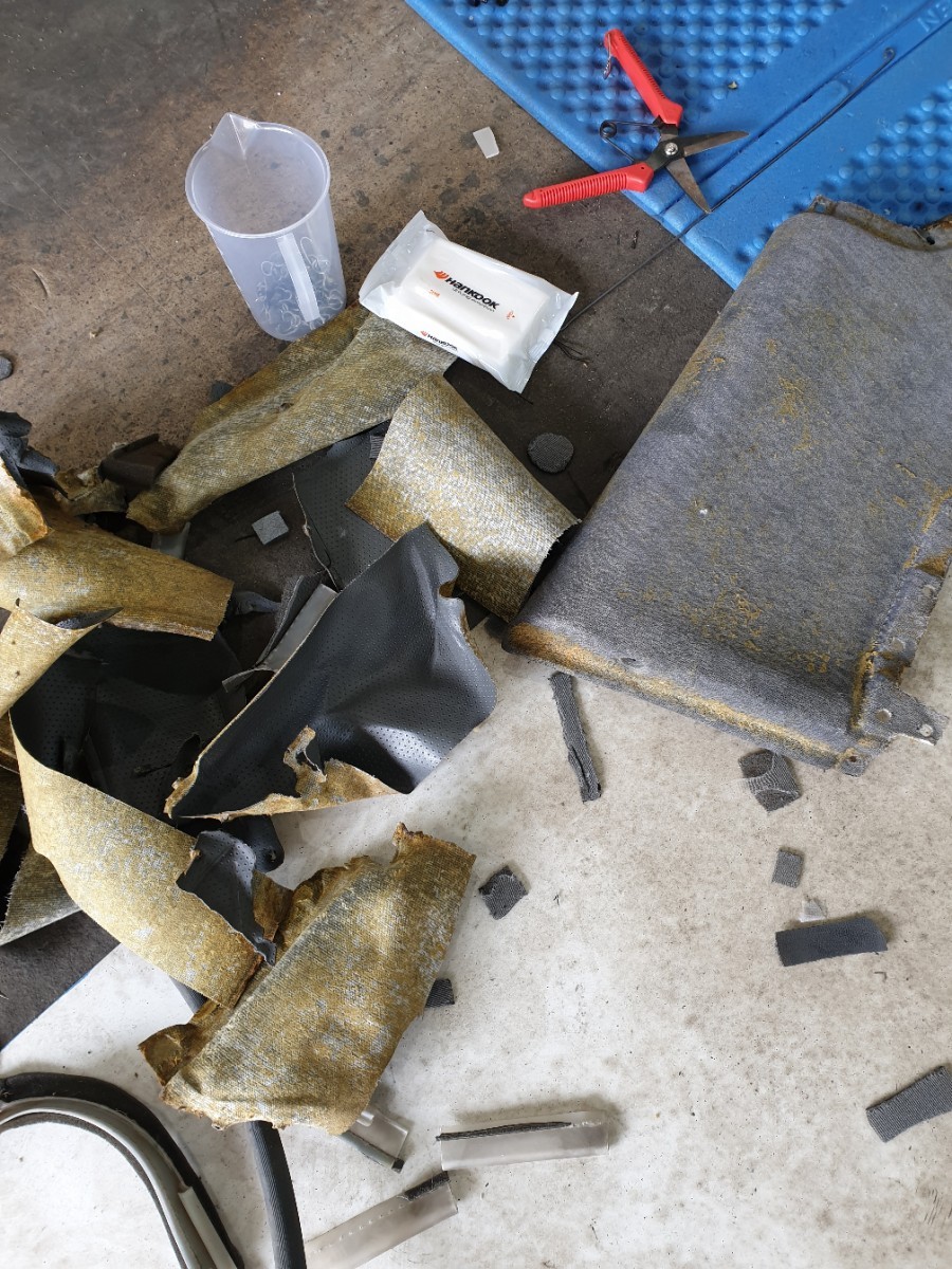 싼타페(sm) 가죽시트커버링 / 충남 천안