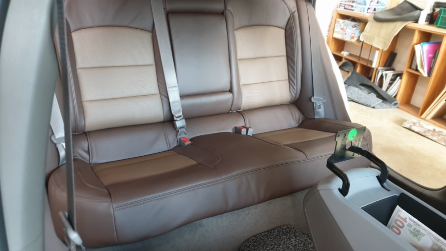 말리부 가죽시트커버링 / 충남 천안