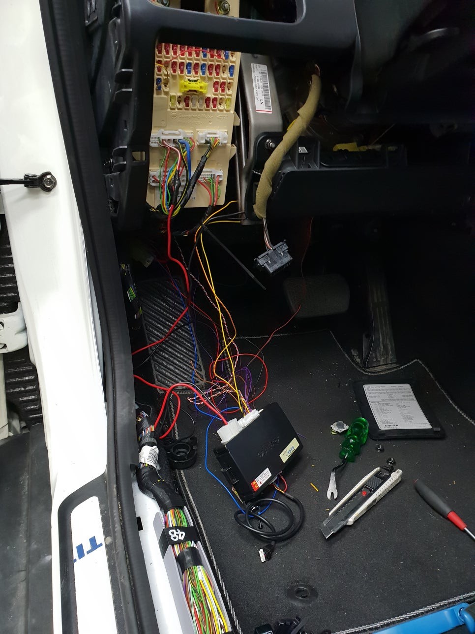 티볼리 마이키경보기 / 충남 천안