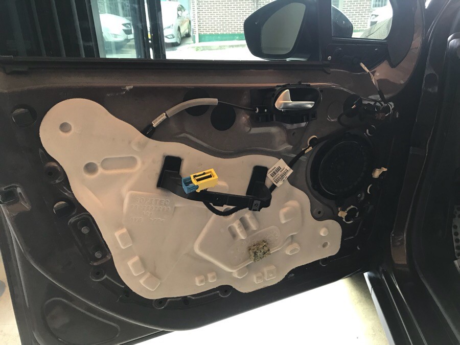 푸조 2008가죽시트작업 / 충남 천안